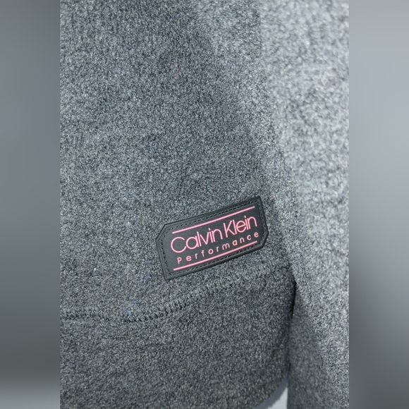 Calvin Klein Performance Dry women's XL black fleece jacket - Picture 5 of 8